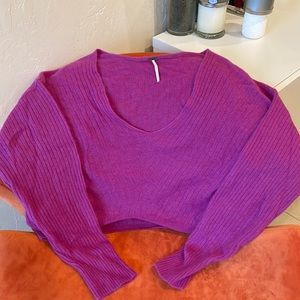 Free People cozy sweater.